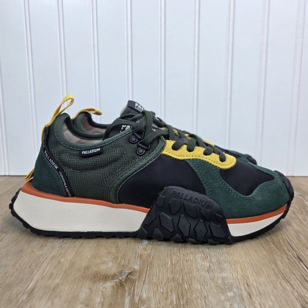 Palladium Troop Runner Men's Green Retro Runner Sneaker 7